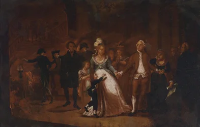 Adieux du roi Louis XVI à sa famille au Temple